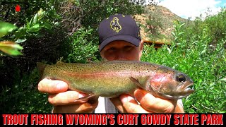 Trout Fishing Wyomings Curt Gowdy State Park [upl. by Tadeo580]