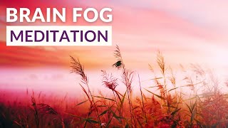 HEAD FEEL FOGGY Brain Fog Meditation [upl. by Ynatterb]