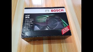 BOSCH H3F Trumpet Horn Unboxing amp Sound Test [upl. by Imuy461]