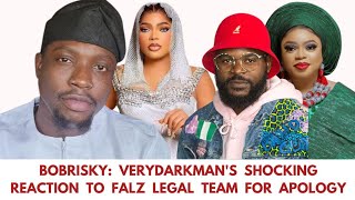 Bobrisky VDMs Shocking Reactions Falzs Legal Team Demand For Apology bobrisky [upl. by Arbmik619]