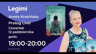 Spotkanie autorskie z Anetą Krasińską  PrologLive [upl. by Pomcroy]