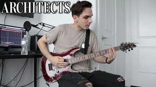 Architects  The Seventh Circle  GUITAR COVER 2018 [upl. by Atteuqnas]