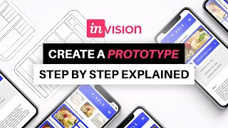 Mobile Application Prototype Design using InVision Studio All Explained [upl. by Ateval273]