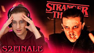 STRANGER THINGS SEASON 2 FINALE  reaction  First time watching [upl. by Jennine229]