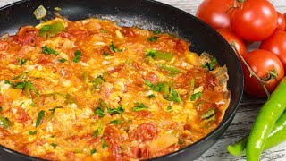 Menemen  Shakshuka  Türkisches Frühstück [upl. by Eisle362]