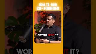 How to find Cofounder podcast bussiness marketing shortvideo [upl. by Eppesiug]