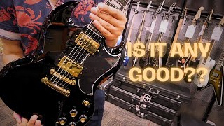 2023 Epiphone SG Custom Guitar  DeMo REVIEW [upl. by Inglis]