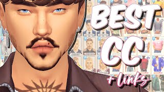 MY FAVOURITE MALE MAXIS MATCH CC of 2023  links  sims 4 [upl. by Haldes]