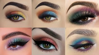 eyeshadow looks for hooded eyes how to do makeup with eyeshadow eyemakeupideasviralmakeuptrending [upl. by Sophronia]