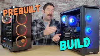 1000 Prebuilt vs 1000 Build Which Gaming PC is Better [upl. by Conlen650]