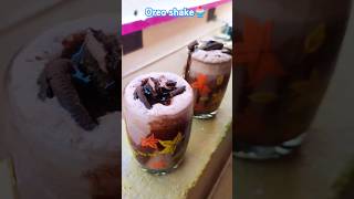 oreo shake recipe 🤤🍹🍧 rap newsong oreocake shake summershake shorts cold [upl. by Nura]