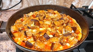 БАКЛАЖАНЫ  с Яйцами на Сковороде Самый Вкусный Рецепт [upl. by Gerstner]