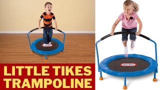 Little Tikes Trampoline  Little Tikes 3  Alloy Steel Plastic trampoline  kids activities [upl. by Neu]