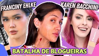 QUAL a MELHOR BASE Karen Bachini x Franciny Ehlke  Batalha 1 [upl. by Ennovoj]