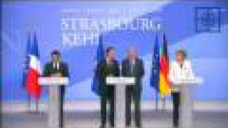 NATO Strasbourg Rasmussen agreed as next NATO chief [upl. by Yanrahs]