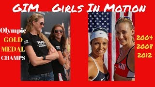 GIM Misty MayTreanor amp Kerri Walsh Jennings  Greatest Beach Volleyball Players Ever [upl. by Nive39]