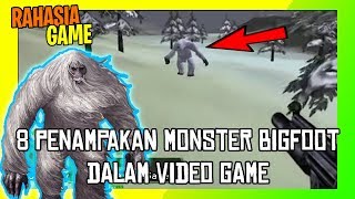 8 Penampakan Bigfoot dalam Video Game  di nomor 2 penampakan paling seram [upl. by Marje999]