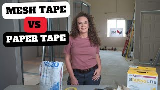 Mesh tape vs Paper tape [upl. by Greenwald817]