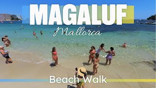 MAGALUF Beach Walk 2024 [upl. by Phipps]