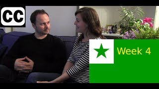 Laurens Esperanto week 4 Chat in Esperanto [upl. by Sucam]