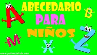 Abecedario para niños  Letras y Palabras para niños  El Tren de las letras  ABC para niños [upl. by Adekan]