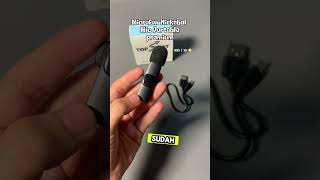 ￼Topspot Mikrofon Nirkabel Lavalier  Mic Portabel premium [upl. by Nawad880]