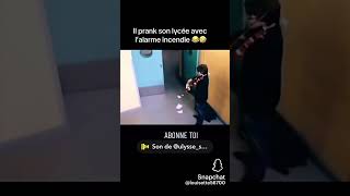 Il Prank sont lycée avec une alarme incendie [upl. by Cox]