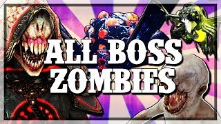 ALL CALL OF DUTY ZOMBIE BOSSES WAWBO1BO2BO3 [upl. by Couture844]