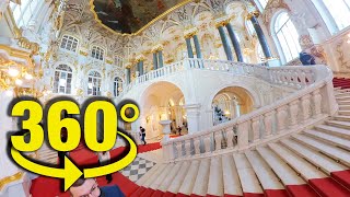 Werfen Sie einen Blick auf das EremitageMuseum in Russland 360 VR [upl. by Nomolos]