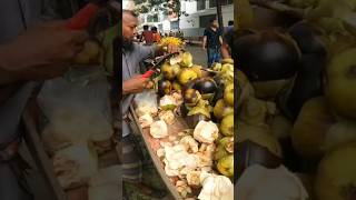 Bangladeshi Palmyra Palm Fruit Roadside Cutting Skills shorts viralshort [upl. by Zeta]