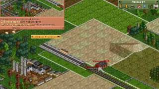 OpenTTD tutorial Видеоурок как и с чего начать [upl. by Ecilahc]