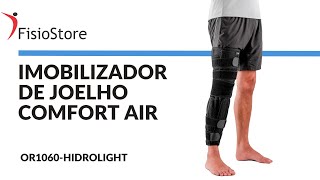 Imobilizador de Joelho Comfort Air Hidrolight OR1060 Estreito e OR1061 Largo  FisioStore [upl. by Harley]