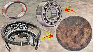 You Will Be Surprised To See How An Engineer Restored a Bearing And Made a New Part By Using [upl. by Nomahs59]