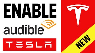 Tesla How To Enable Or Disable Audible And Other Media Player Apps Spotify Apple Music  2024 [upl. by Gristede]