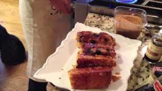 Blueberry Cornbread French Toast  Cuban With A Twist  Episode 48 [upl. by Markson367]