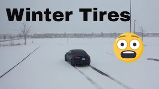 Tesla Model Y Winter Tires Michelin XIce Snow [upl. by Gefen529]