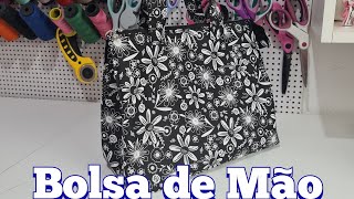 Bolsa de Mão Luxo  de tecido [upl. by Ahsal750]