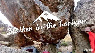 Rocklands「Stalker in the horizon（7C）」 [upl. by Omissam]