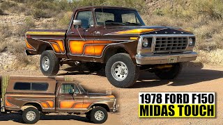 1 Week Restoration on this 1978 Midas Touch F150 4x4 [upl. by Einahpats]