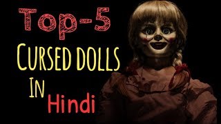 Top 5 Cursed Dolls In Hindi  Horror Video  Horryone [upl. by Primo585]