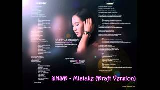 SNSDJenny Hyun  Mistake Official English Demo [upl. by Elleon]