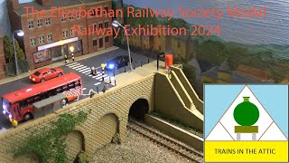 The Elizabethan Railway Society Model Railway Exhibition 2024 [upl. by Ahsinaj367]