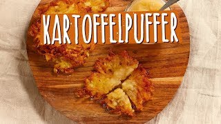 Kartoffelpuffer selber machen  Die einfachsten Rezepte der Welt [upl. by Mellisa]