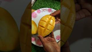 Style Cutting Of Mango  food cooking foodie recipeideas mango mangorecipe shorts shortsfeed [upl. by Neelya]