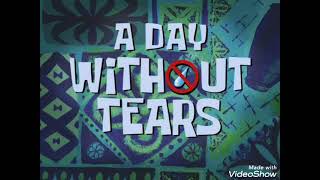 Vinnie Rants S3 E25 A Day Without Tears SpongeBob Episode [upl. by Howland432]