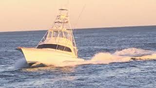 Tuna Junkie amp Restless Head Back Through The Manasquan Inlet  Beautiful Fall Evening [upl. by Liatris]