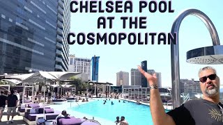 Quick tour of the Chelsea Tower Pool at The Cosmopolitan in Las Vegas [upl. by Onailerua]