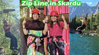 First Time ZipLine Rafting Speed Boat Li  Ami Ko Kis Jgha Phonch Kar Sukon Mila   Ayesha amp Momina [upl. by Cadman383]