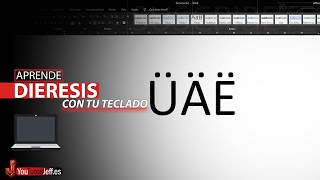 Como Hacer el Signo de Dieresis en mi Teclado Poner Dos Puntos en la U [upl. by Vada]