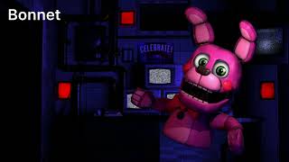 Fnaf Bonnet voice lines [upl. by Khanna]